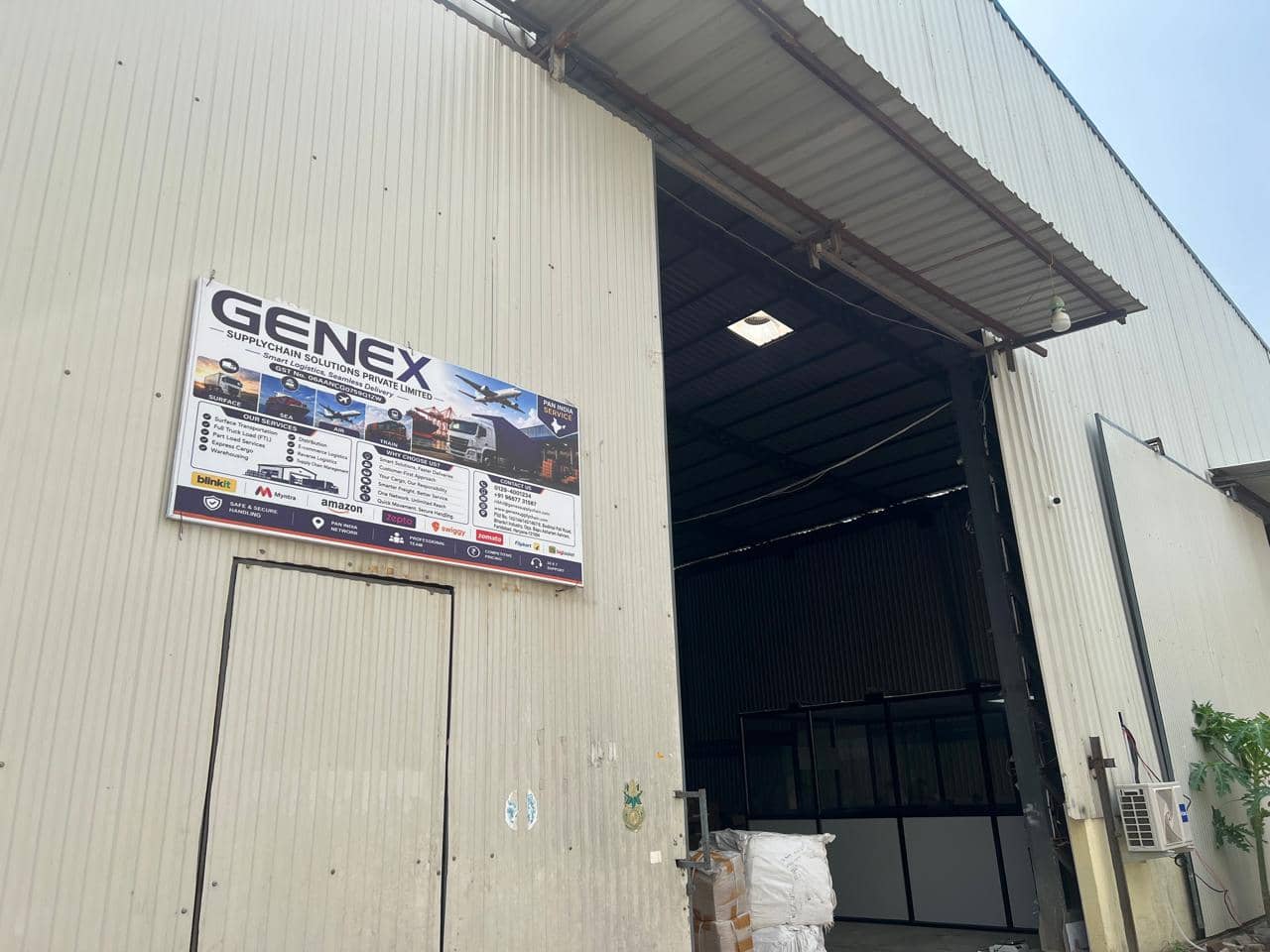 Genex warehouse office, Faridabad